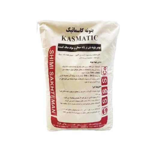 تصویر  پودر بتونه کاسماتیک شیمی ساختمان مدل 20 کیلویی سفید