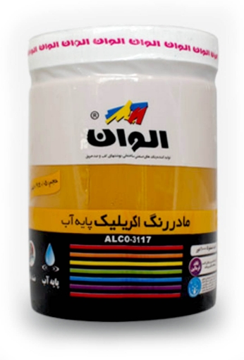 تصویر  ماده رنگ اکریلیک گل ماش الوان کیلو کد ۵۳۱ 