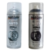 تصویر  اسپری رنگ رینگ نقره ای دوپلی کالر مدل wheel paint حجم 400 میلی لیتر