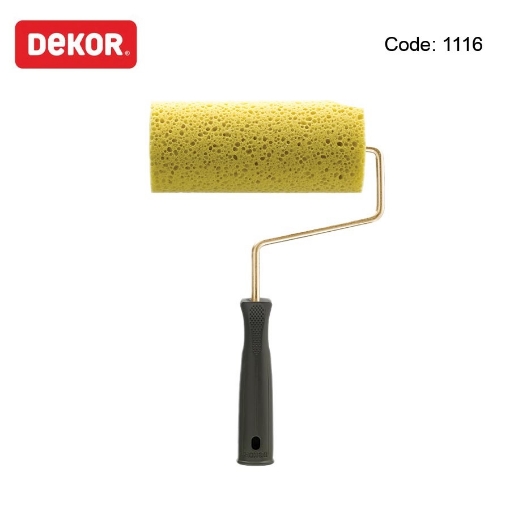 تصویر  غلطک اسفنجی دکوراتیو 20 سانت قطور دکور (Dekor) کد 1116