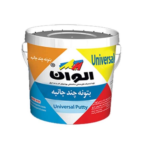 تصویر  بتونه چند جانبه آماده الوان کد 3121 گالن