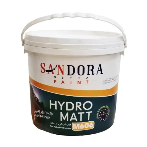 تصویر  لاک آب گریز هیدروشاین مات ساندورا 4 کیلویی کد M606