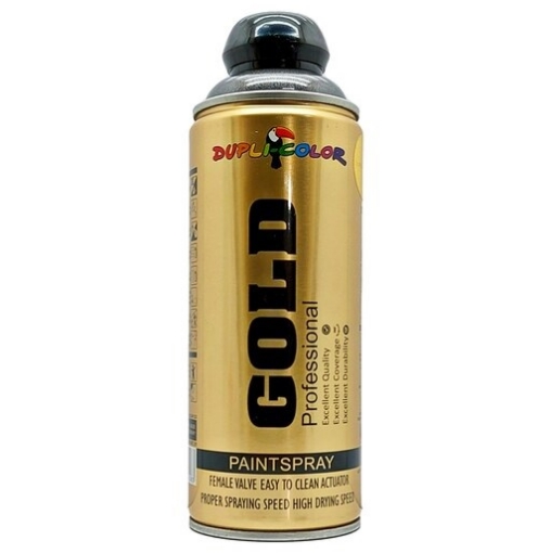 تصویر  اسپری رنگ متالیک مشکی صدفی دوپلی کالر مدل GOLD M800 حجم 400 میلی لیتر
