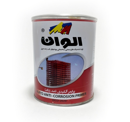 تصویر  پرایمر (ضد زنگ) مشکی 999 الوان کد ALCO-2034 (گالن 4 کیلو)