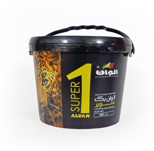 تصویر  رنگ نیم پلاستیک مات الوان 1 سوپر (گالن۵کیلو) کد ALCO4031