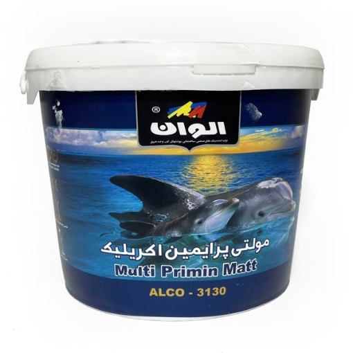تصویر  مولتی پرایمین اکریلیک الوان (دبه۱۲/۵کیلو) کد Alco-3130